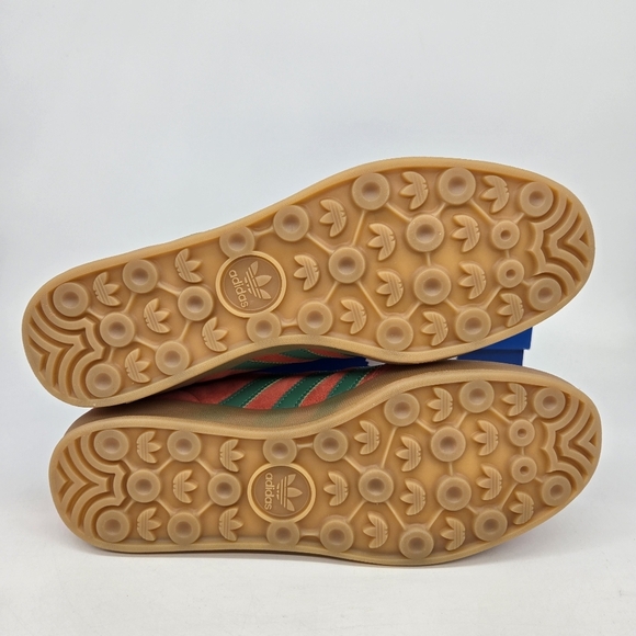 New Adidas Gazelle Indoor 'Preloved Scarlet Court Green' Men's Shoes Size 9 - Picture 7 of 8